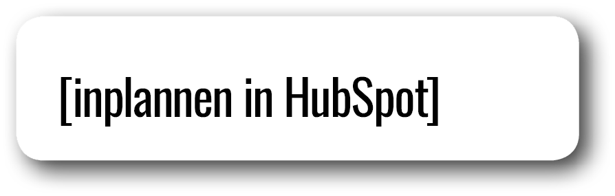 inplannen in HubSpot  